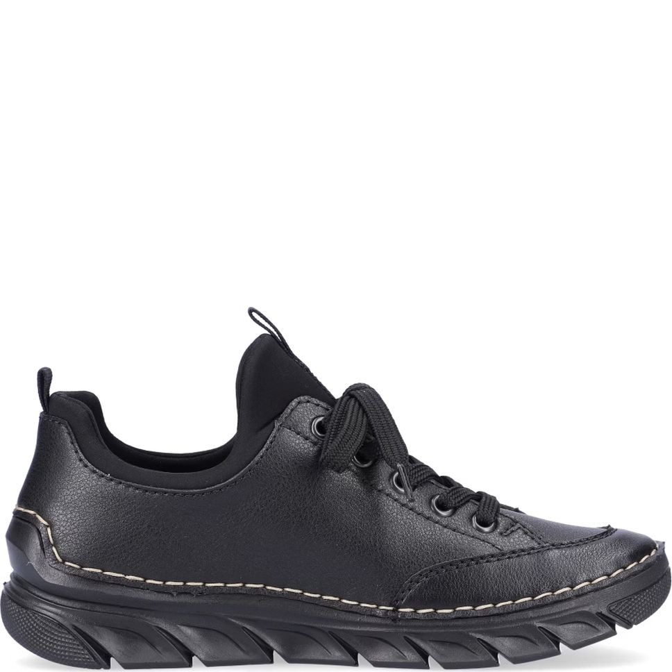 RIEKER Laisvalaikio bateliai moterims, Juoda, Ladies shoes 3