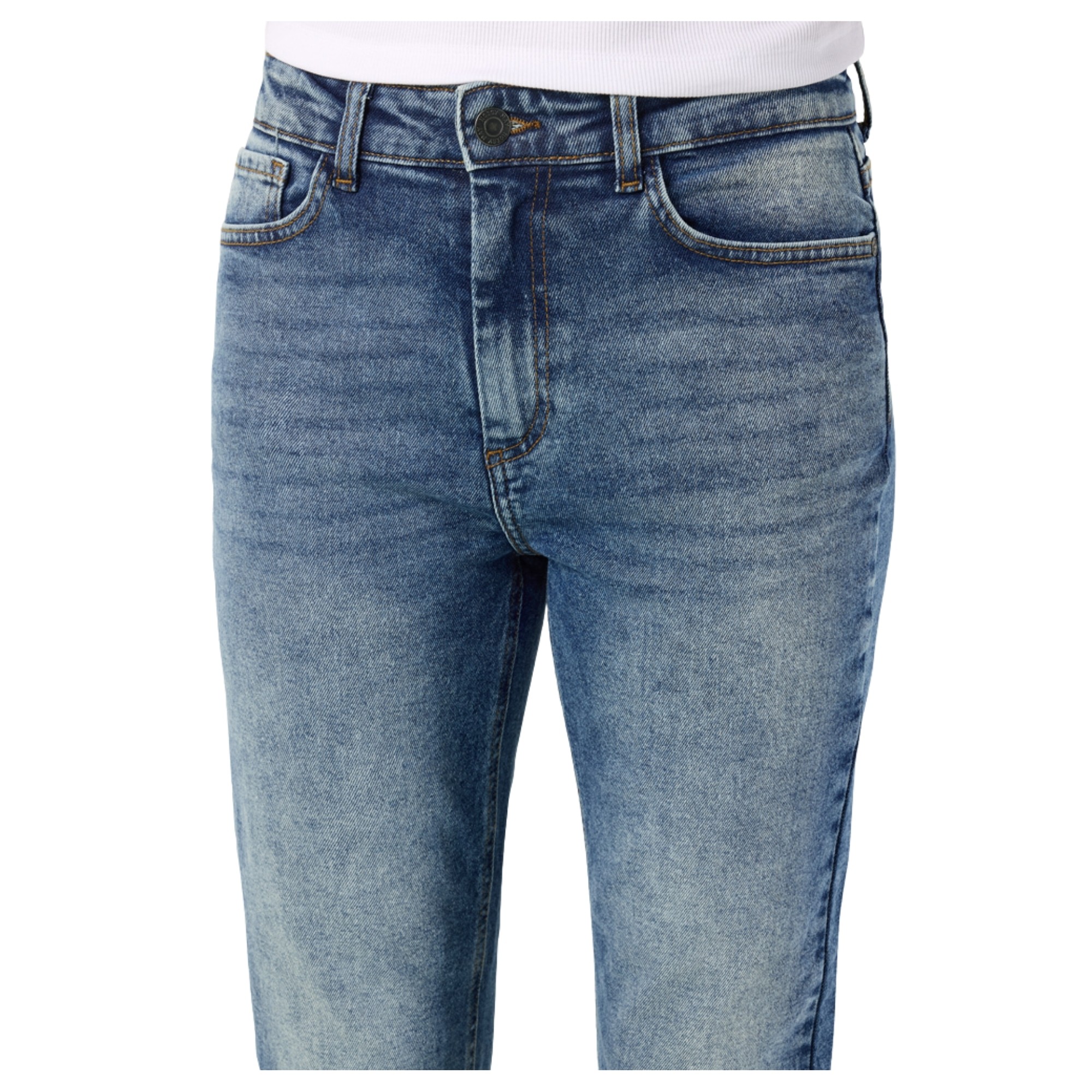 NOISY MAY Regular džinsai moterims, Mėlyna, Moni 2