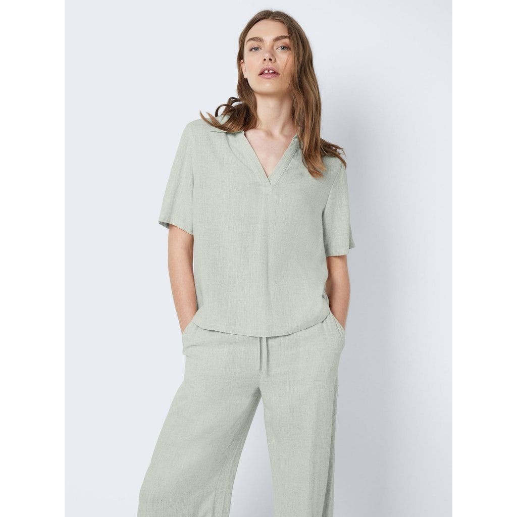 NOISY MAY Palaidinės moterims, Pilka, Nmleilani tops 6