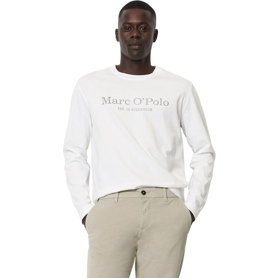 MARC O'POLO Megztinis vyrams, Balta 2