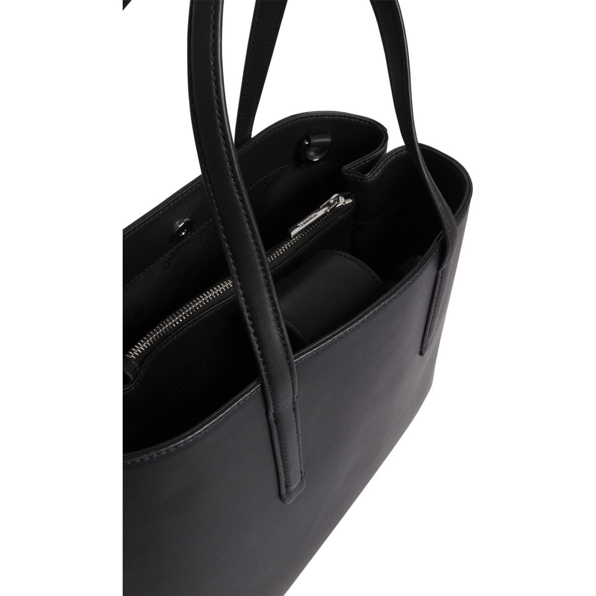 CALVIN KLEIN Pirkinių krepšys moterims, Juoda, Must tote 3