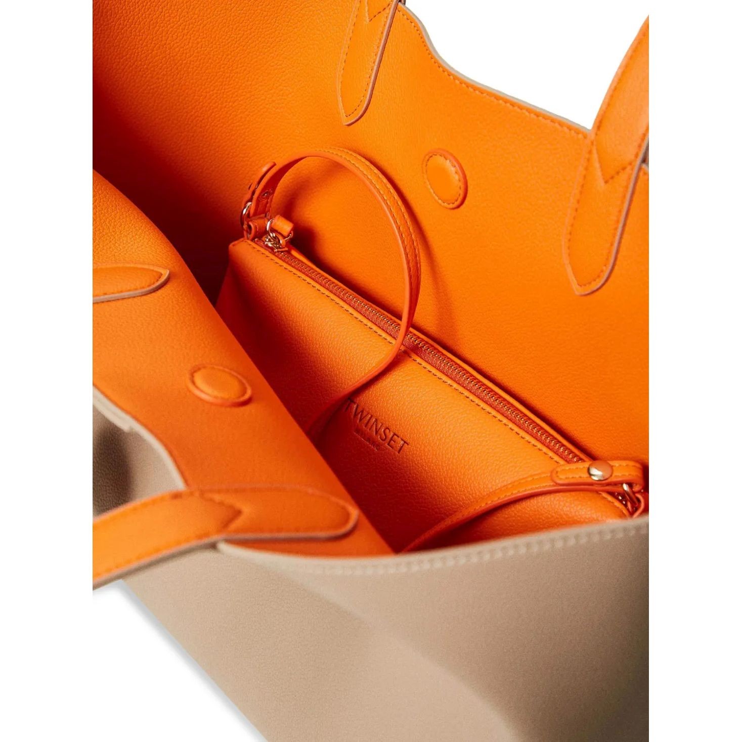 TWINSET Pirkinių krepšys moterims, Mėlyna, Everywhere tote bag 4