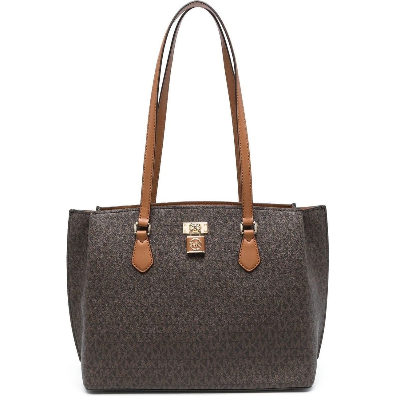 MICHAEL KORS Pirkinių krepšys moterims, Ruda, Large top-zip tote 1
