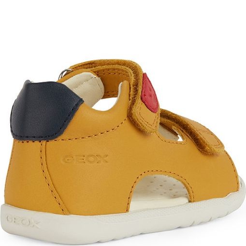 GEOX Basutės berniukams, Geltona, Sandal macchia 4