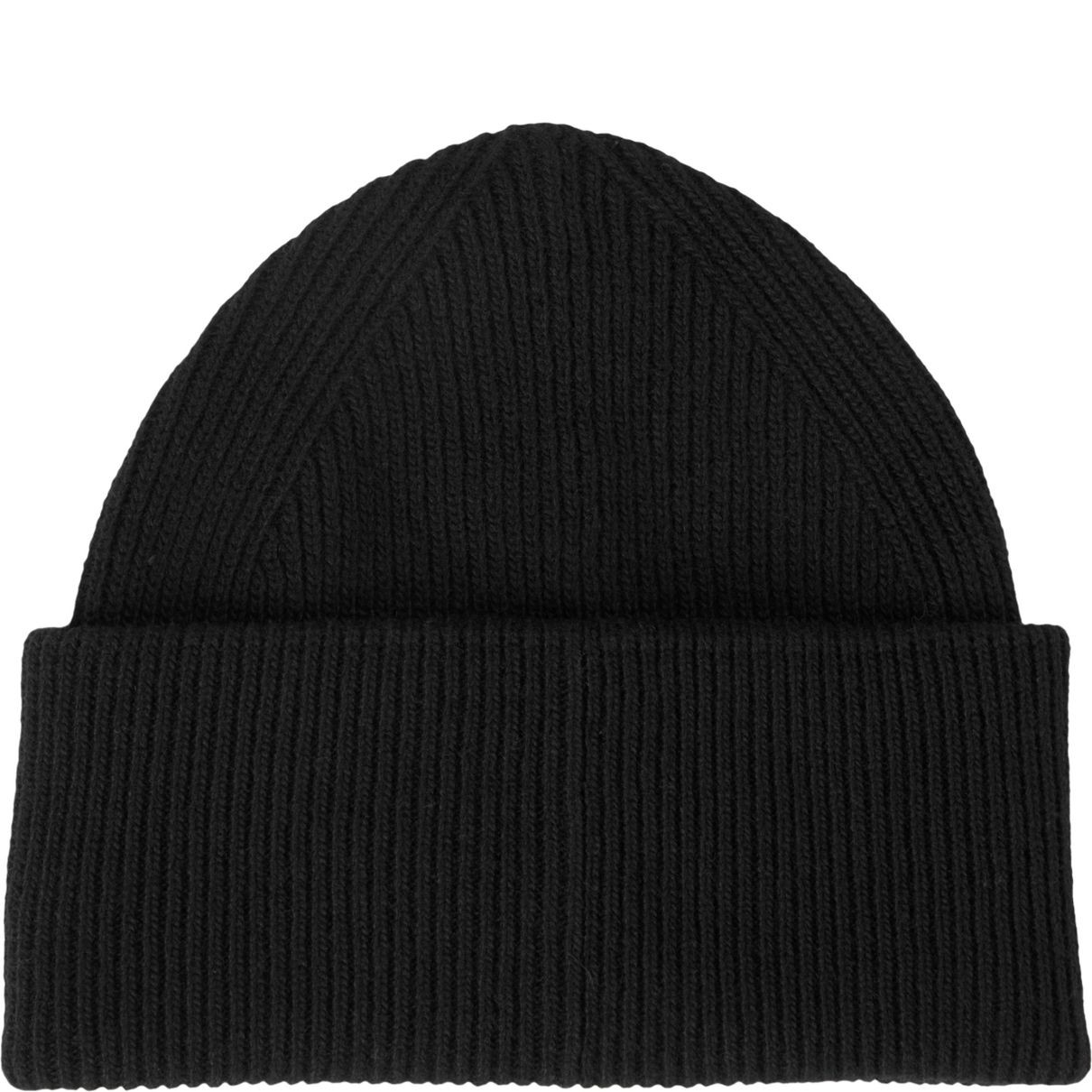 CALVIN KLEIN Kepurė vyrams, Juoda, Essential patch docker beanie 2