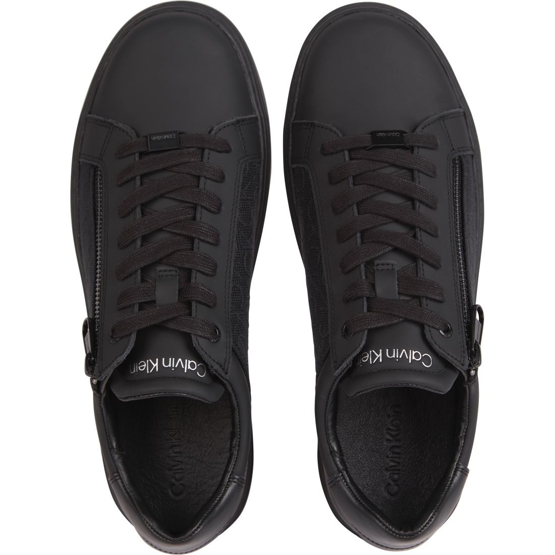 CALVIN KLEIN Sportiniai bateliai vyrams, Juoda, Low top lace up mono shoe 6