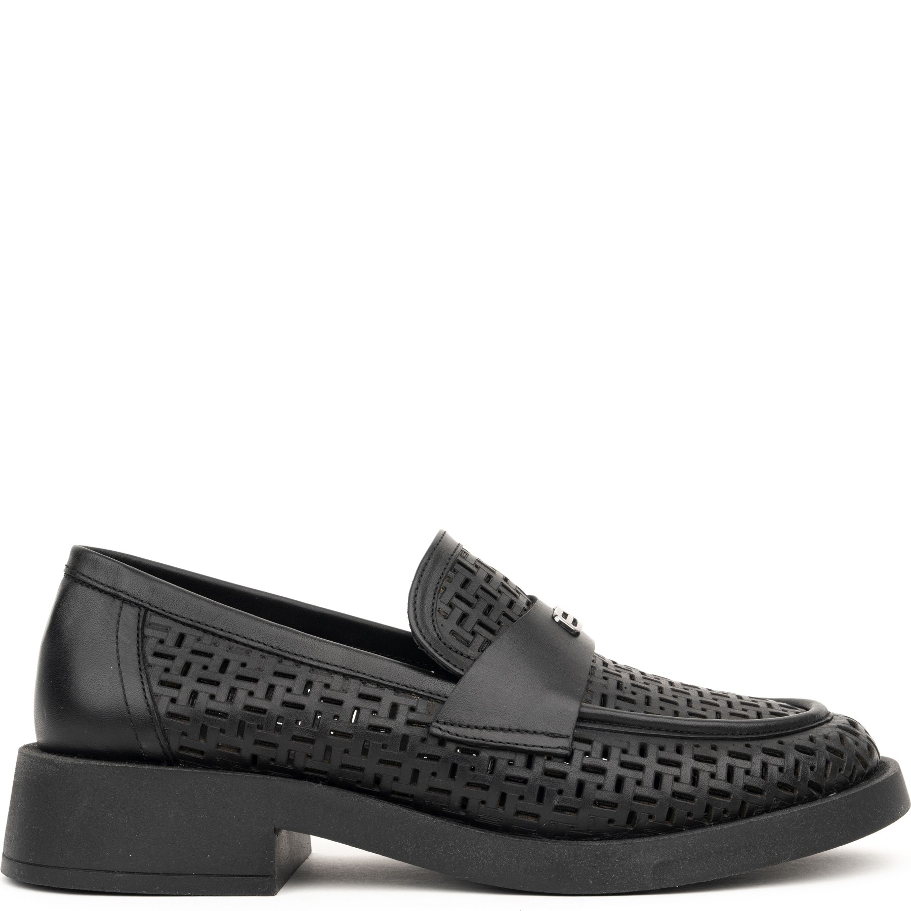 LA CONTE Loaferiai moterims, Juoda, Loafers 2