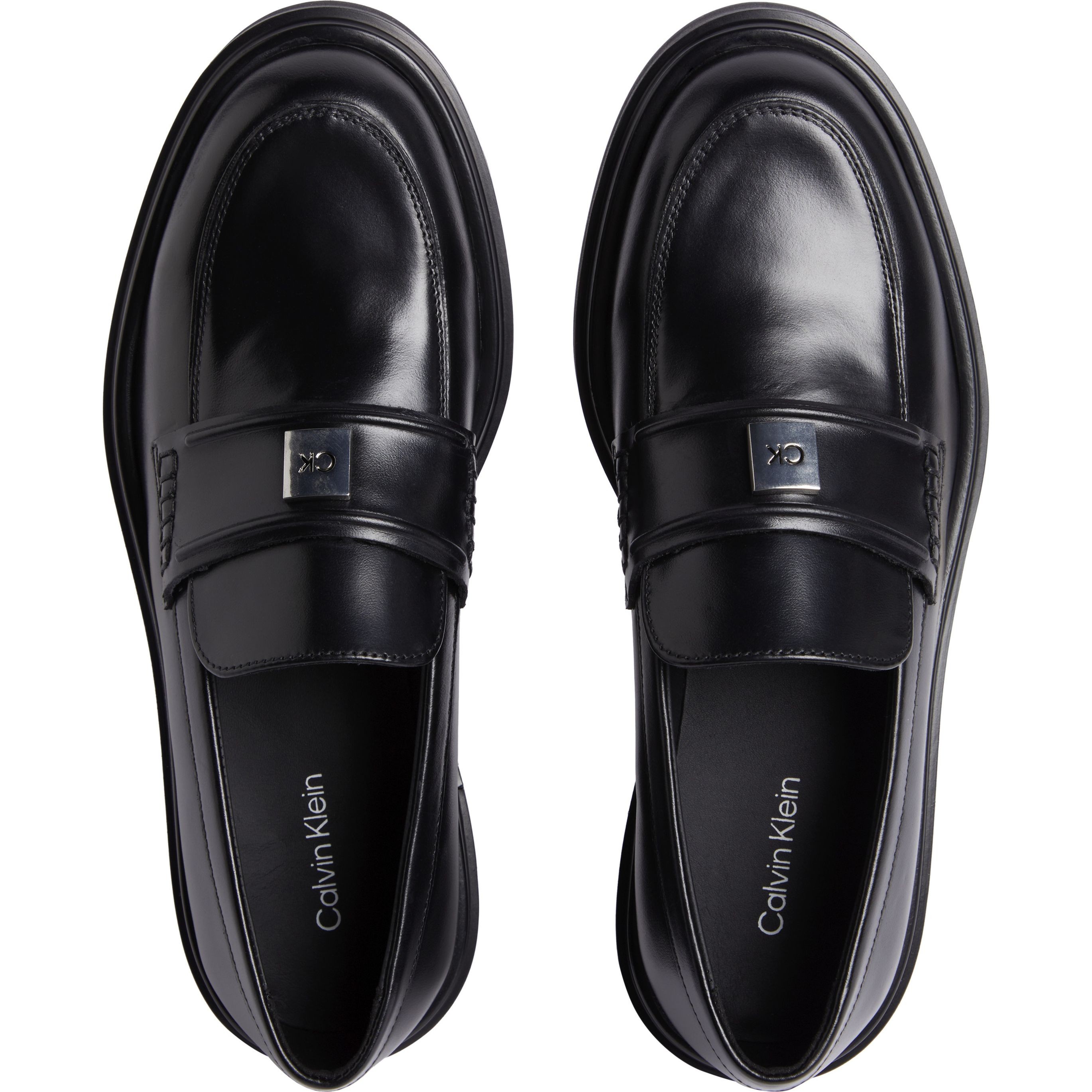CALVIN KLEIN Loaferiai moterims, Juoda, Driver loafer 4