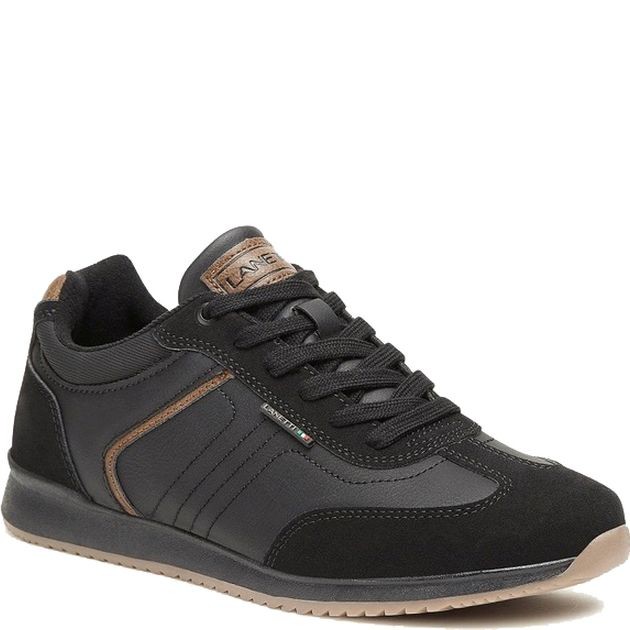 LANETTI Bateliai - vyrams, Juoda, SHOES 1