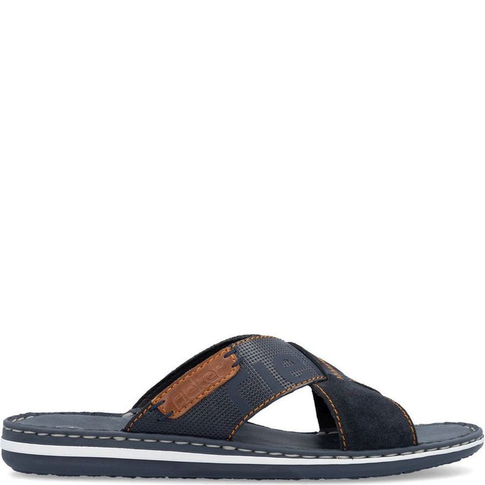 RIEKER Šlepetės vyrams, Mėlyna 2