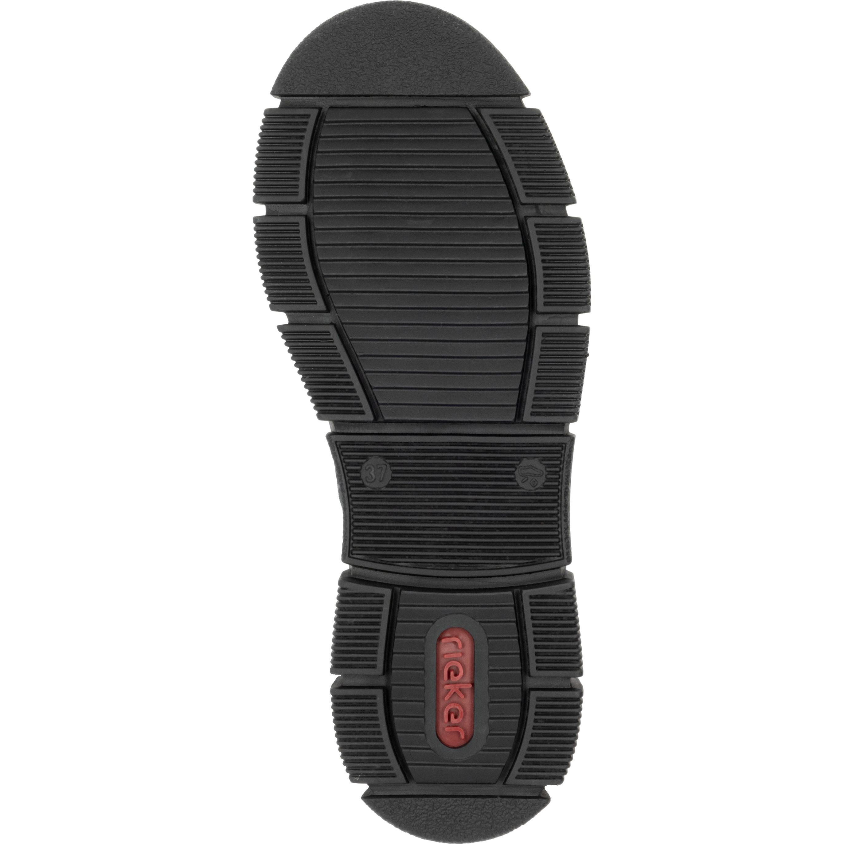 RIEKER Aulinukai moterims, Juoda, Ladies mid height boots 9