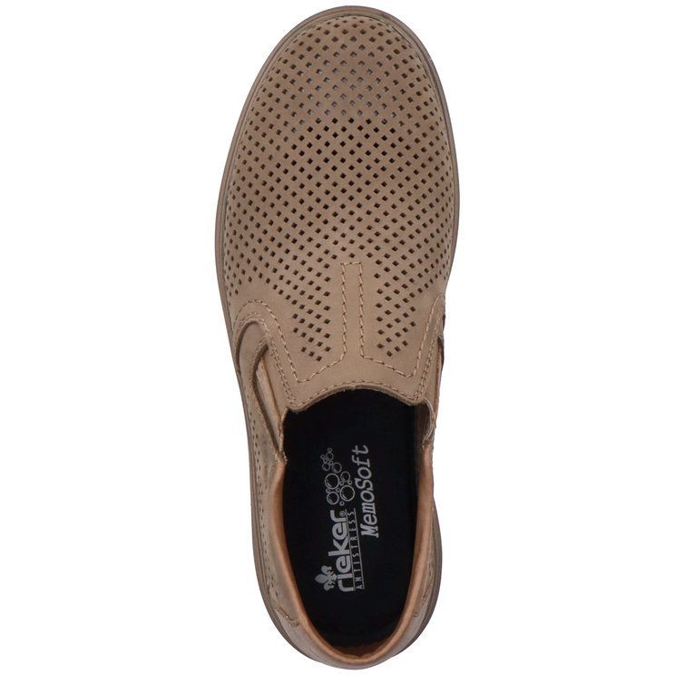 RIEKER Klasikiniai batai vyrams, Ruda, FORMAL 4