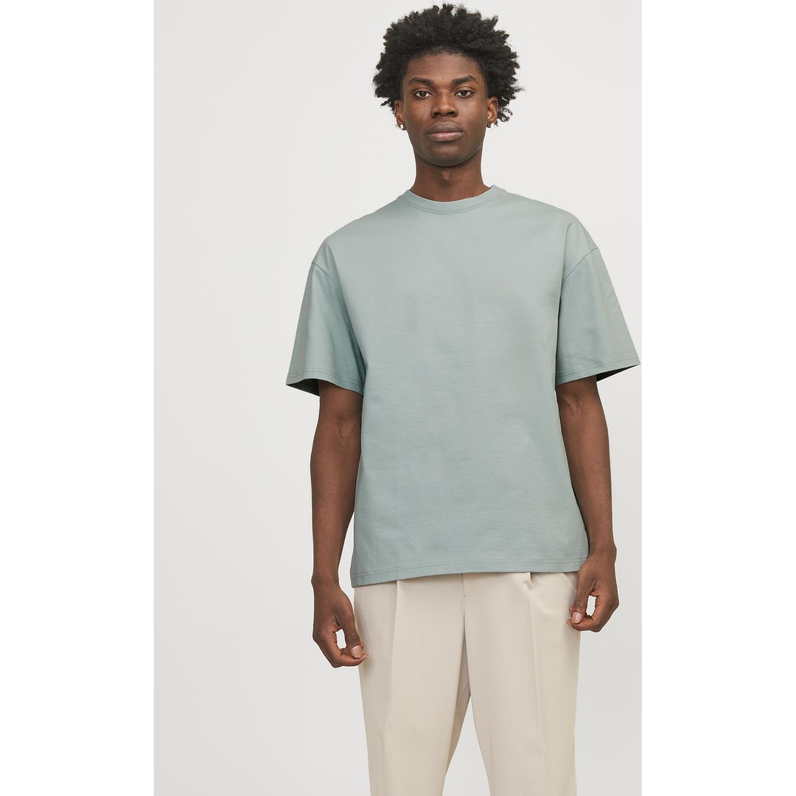 JACK & JONES Marškinėliai vyrams, Pilka, Jorvibe het-shirts 4