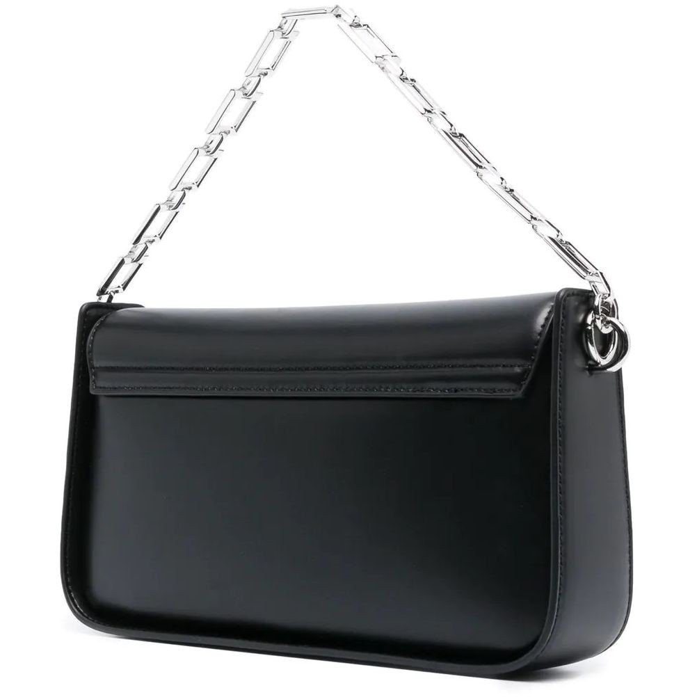 CALVIN KLEIN Rankinė per petį moterims, Juoda, ARCHIVAL CHAIN SHOULDER BAG 2