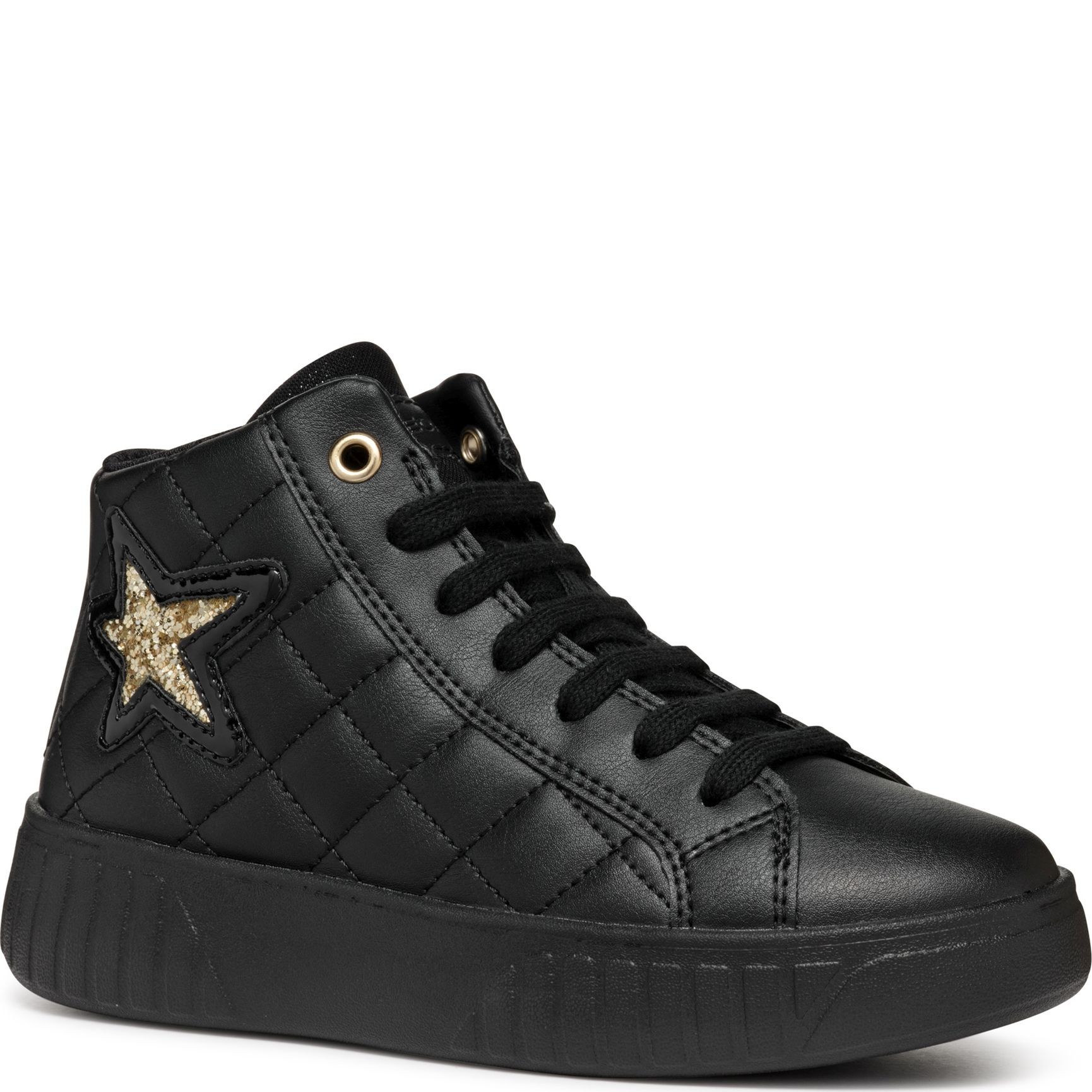 GEOX Aulinukai mergaitėms, Juoda, Mikiroshi booties 1