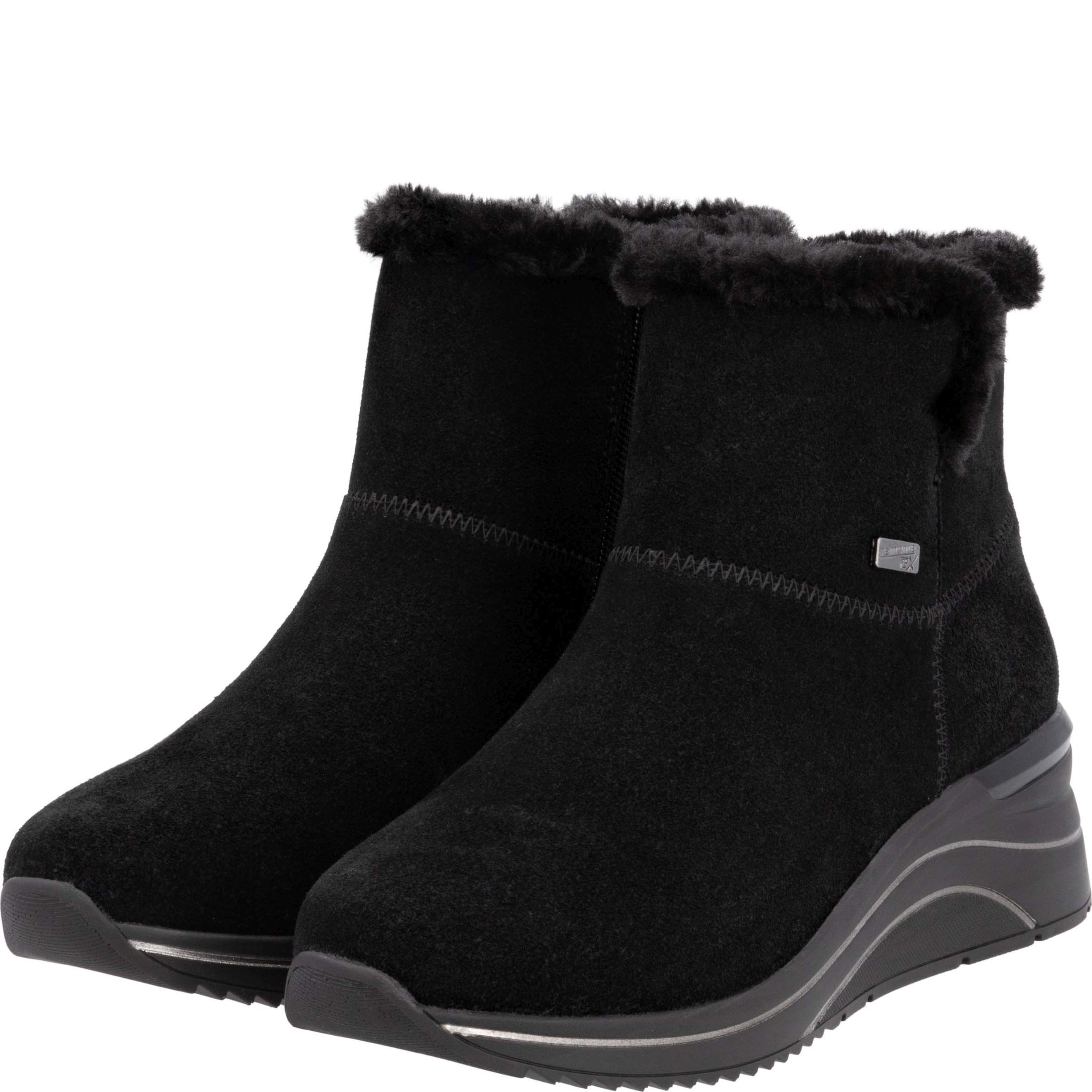 REMONTE Aulinukai moterims, Juoda, Ladies mid height boots 10