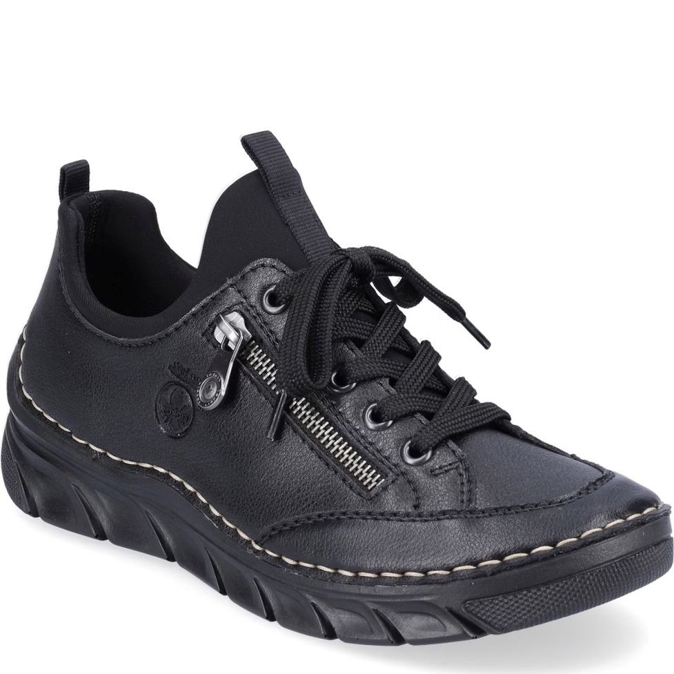 RIEKER Laisvalaikio bateliai moterims, Juoda, Ladies shoes 1
