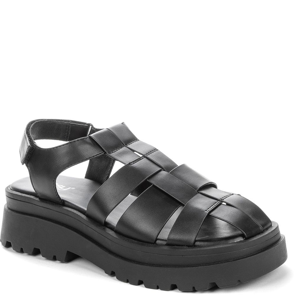 BETSY Basutės moterims, Juoda, SANDALS