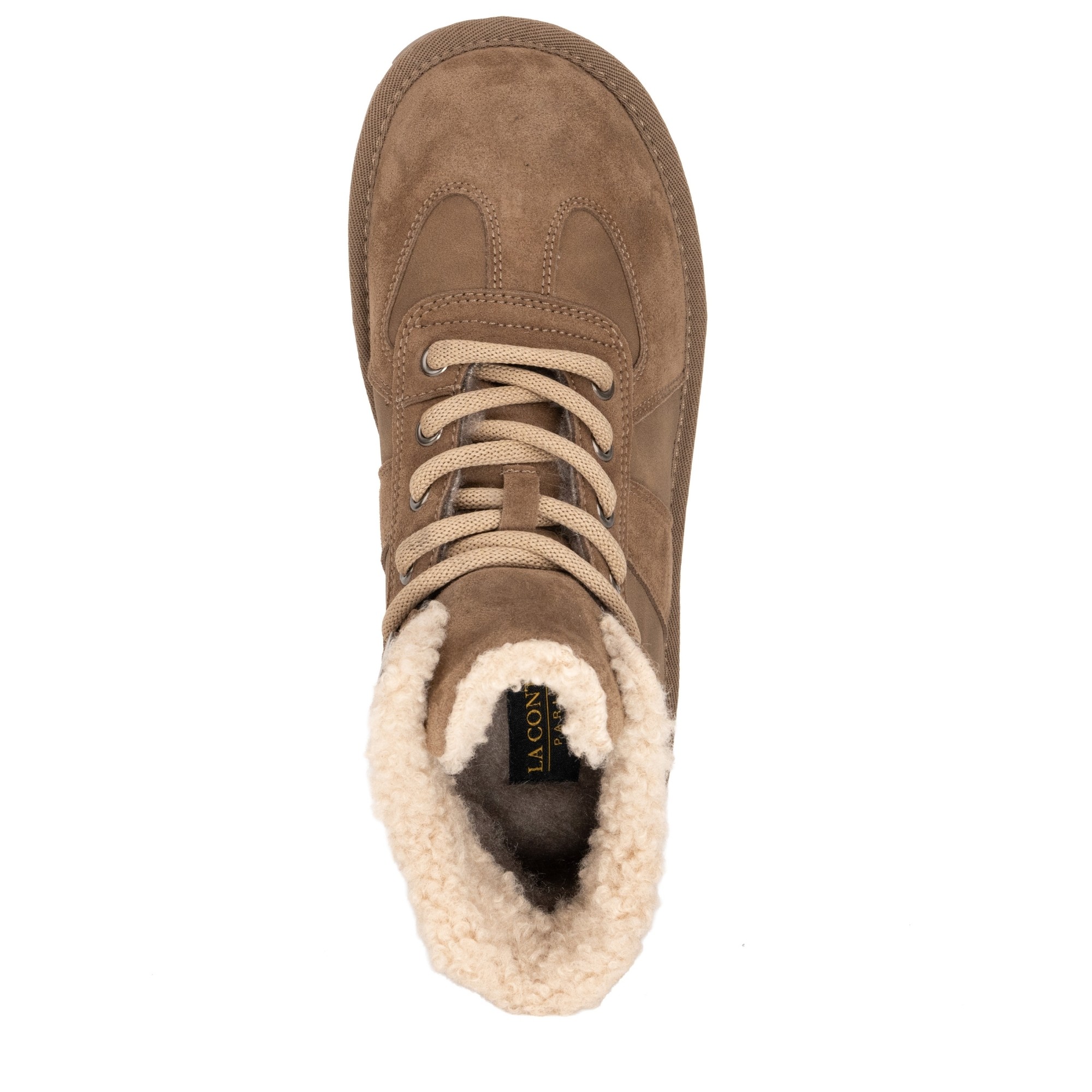 LA CONTE Pašiltinti aulinukai moterims, Pilka, Wm booties 4