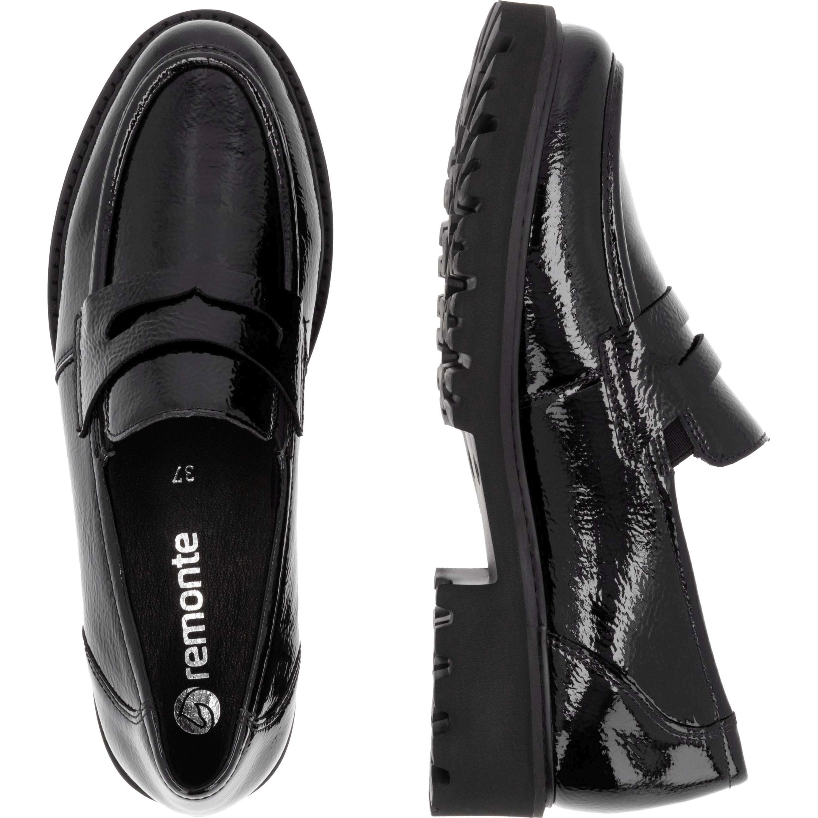 REMONTE Loaferiai moterims, Juoda, Ladies shoes 11