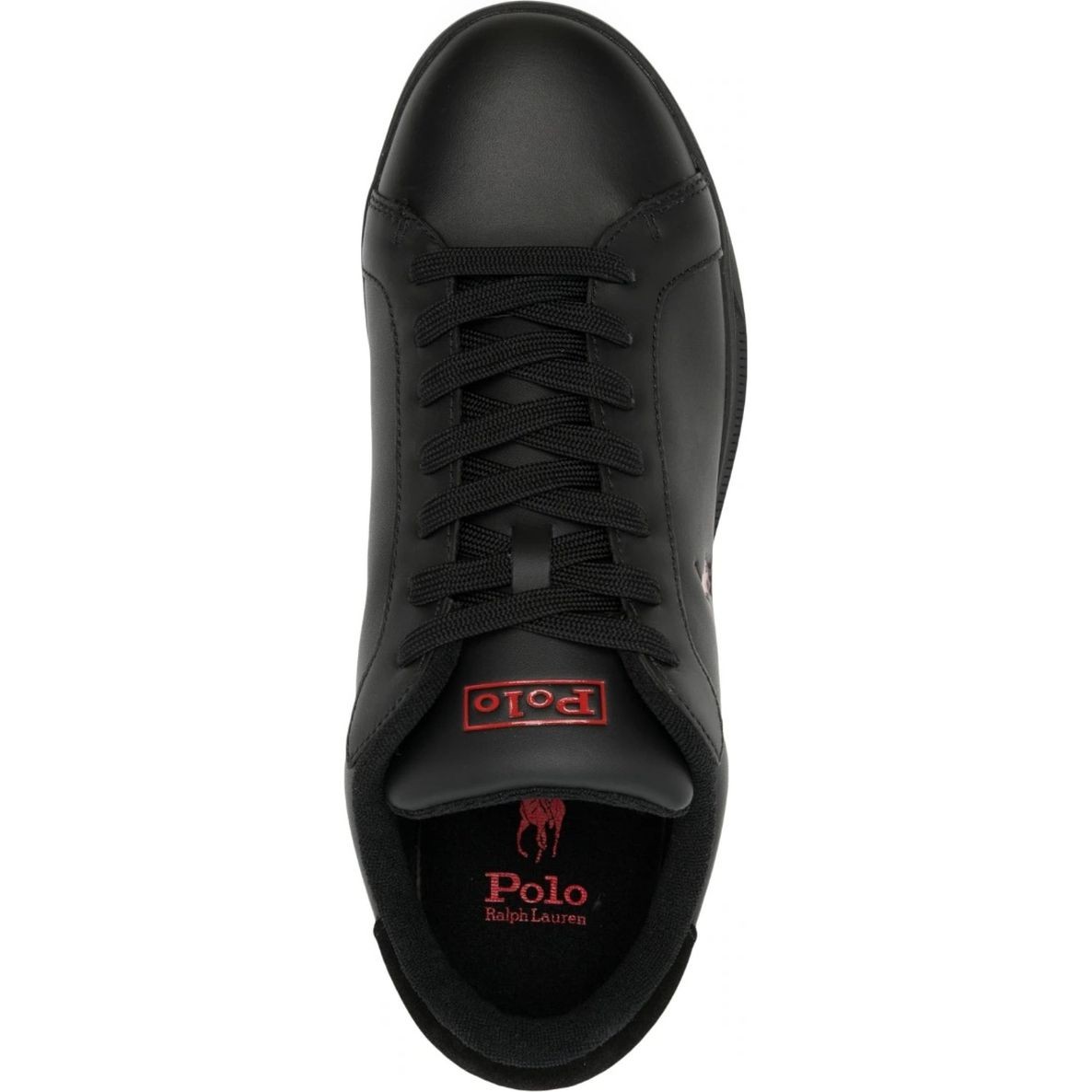 POLO RALPH LAUREN Sportiniai bateliai vyrams, Juoda, High top lace sneakers 4