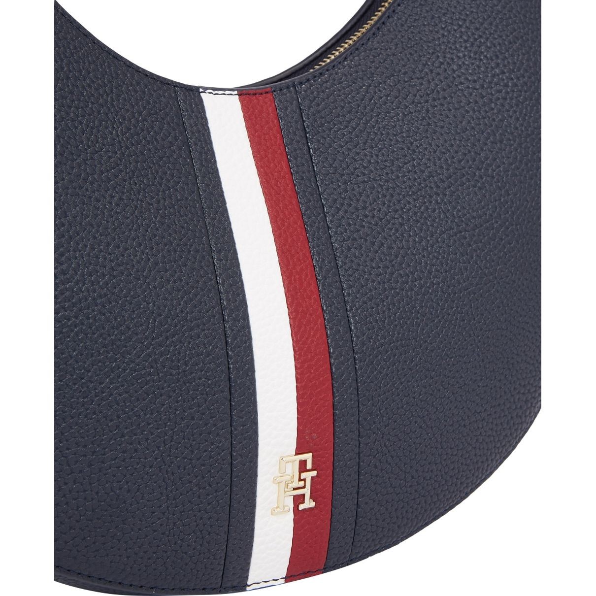 TOMMY HILFIGER Rankinė per petį moterims, Mėlyna, Emblem shoulder bag corp 3