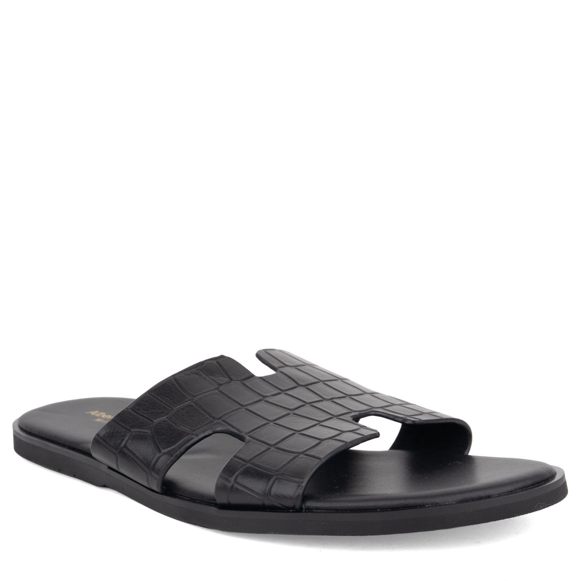 ALBERTO GOZZI Šlepetės vyrams, Juoda, Slippers 1