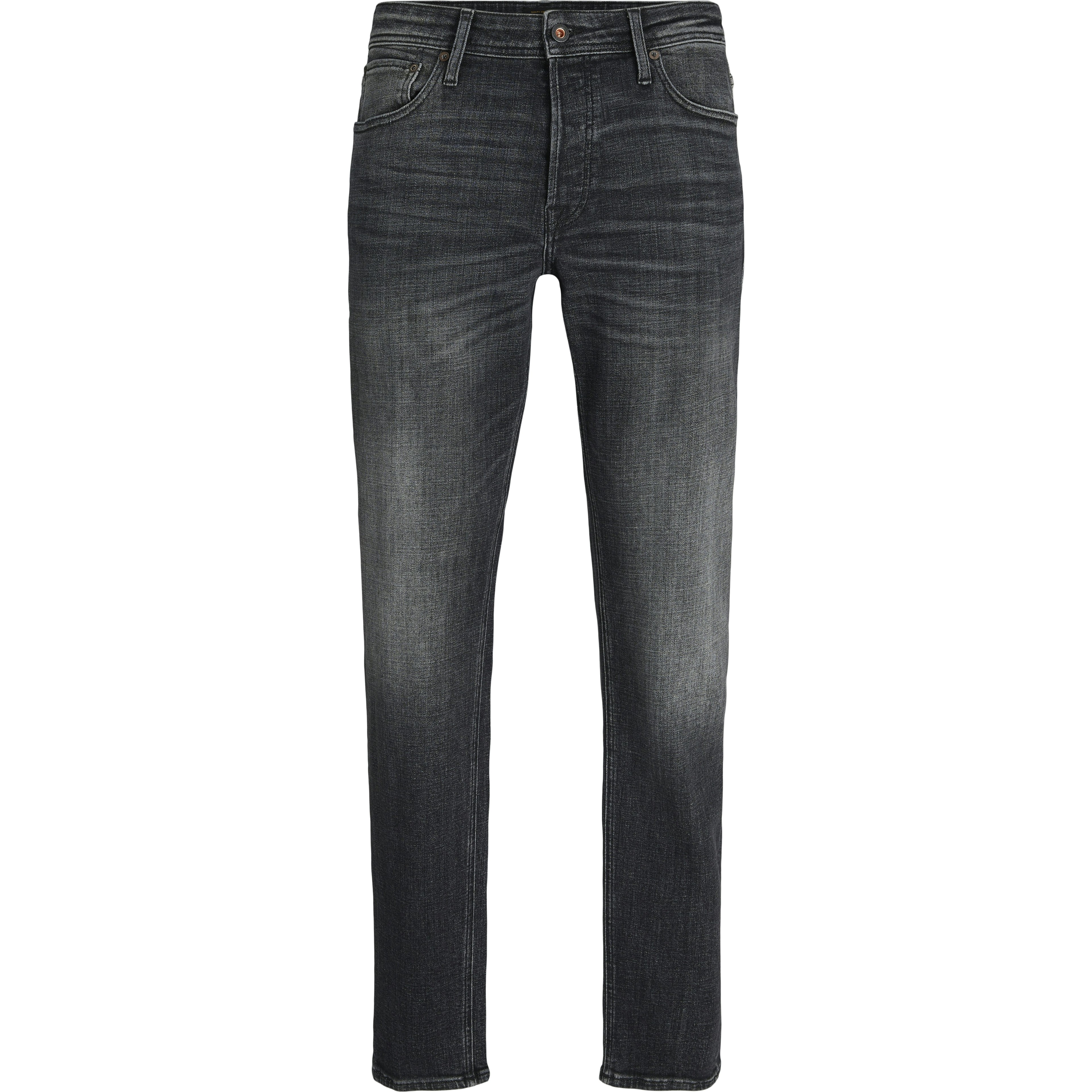 JACK & JONES Slim džinsai vyrams, Juoda, JJIMIKE JJORIGINAL JOS 1