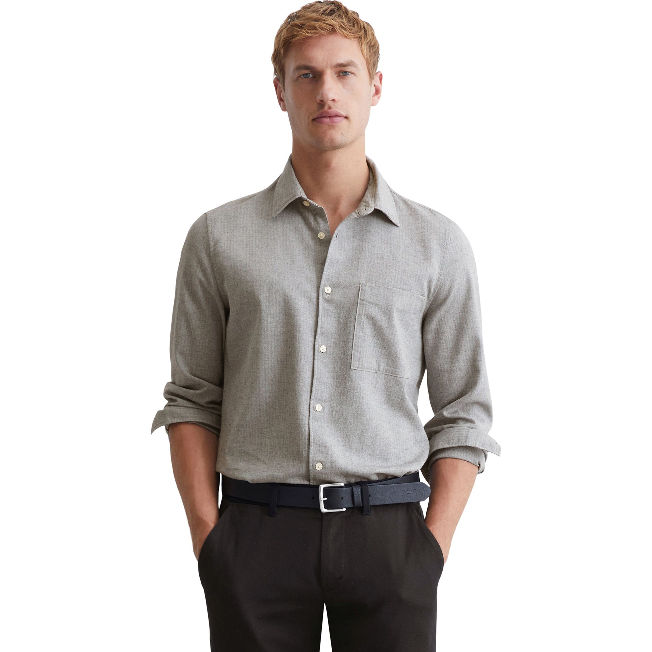 MARC O'POLO Marškiniai ilgomis rankovėmis vyrams, Marga, Shirts lon M29727642398 2