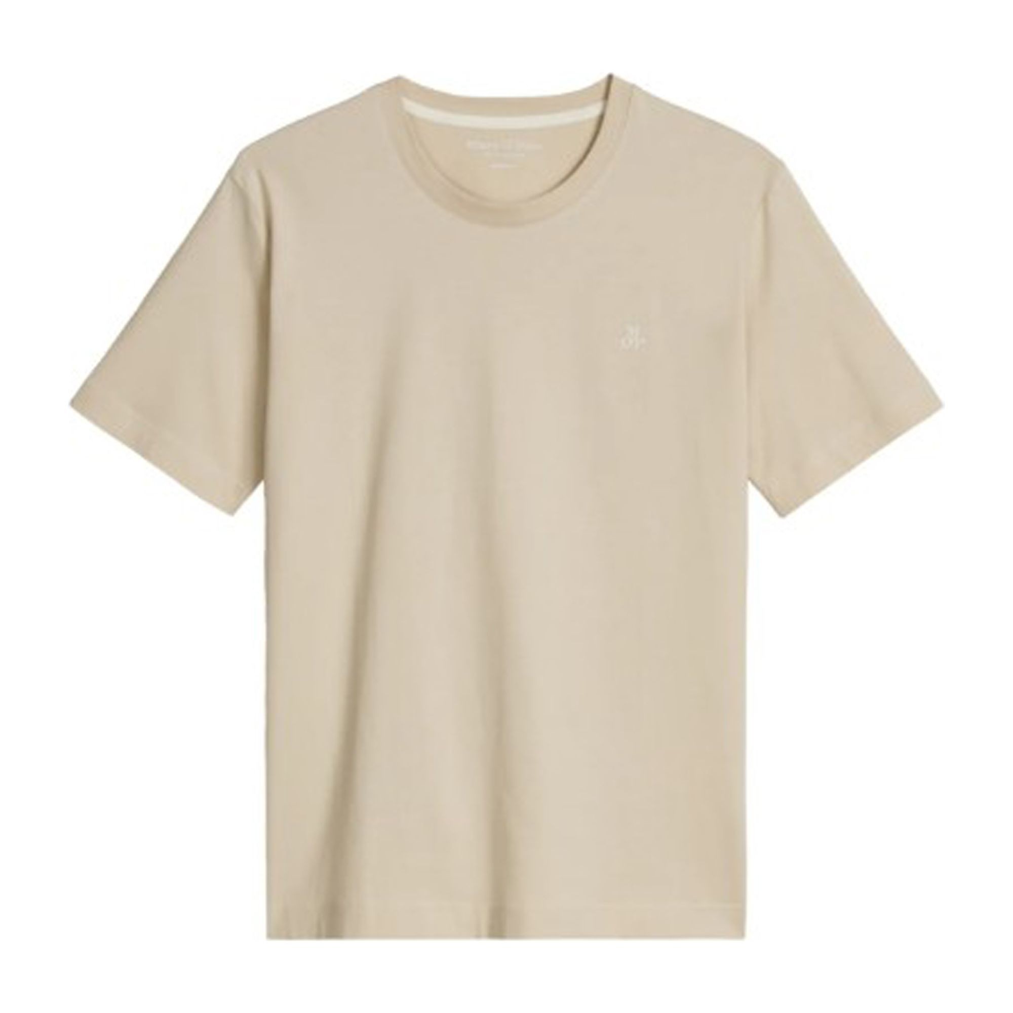 MARC O'POLO Marškinėliai vyrams, Smėlio, 5000012685 T-shirts