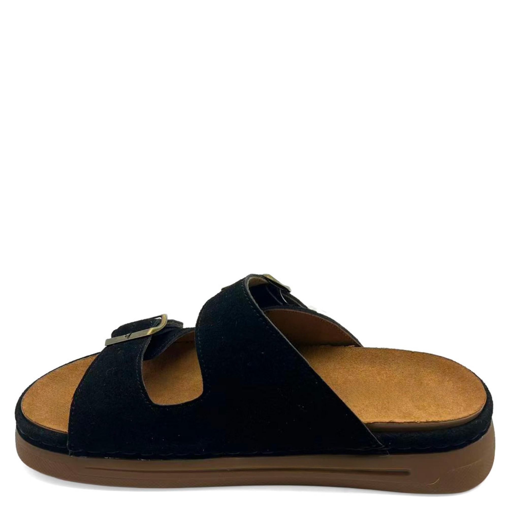 LA CONTE Šlepetės moterims, Juoda, Slippers 2