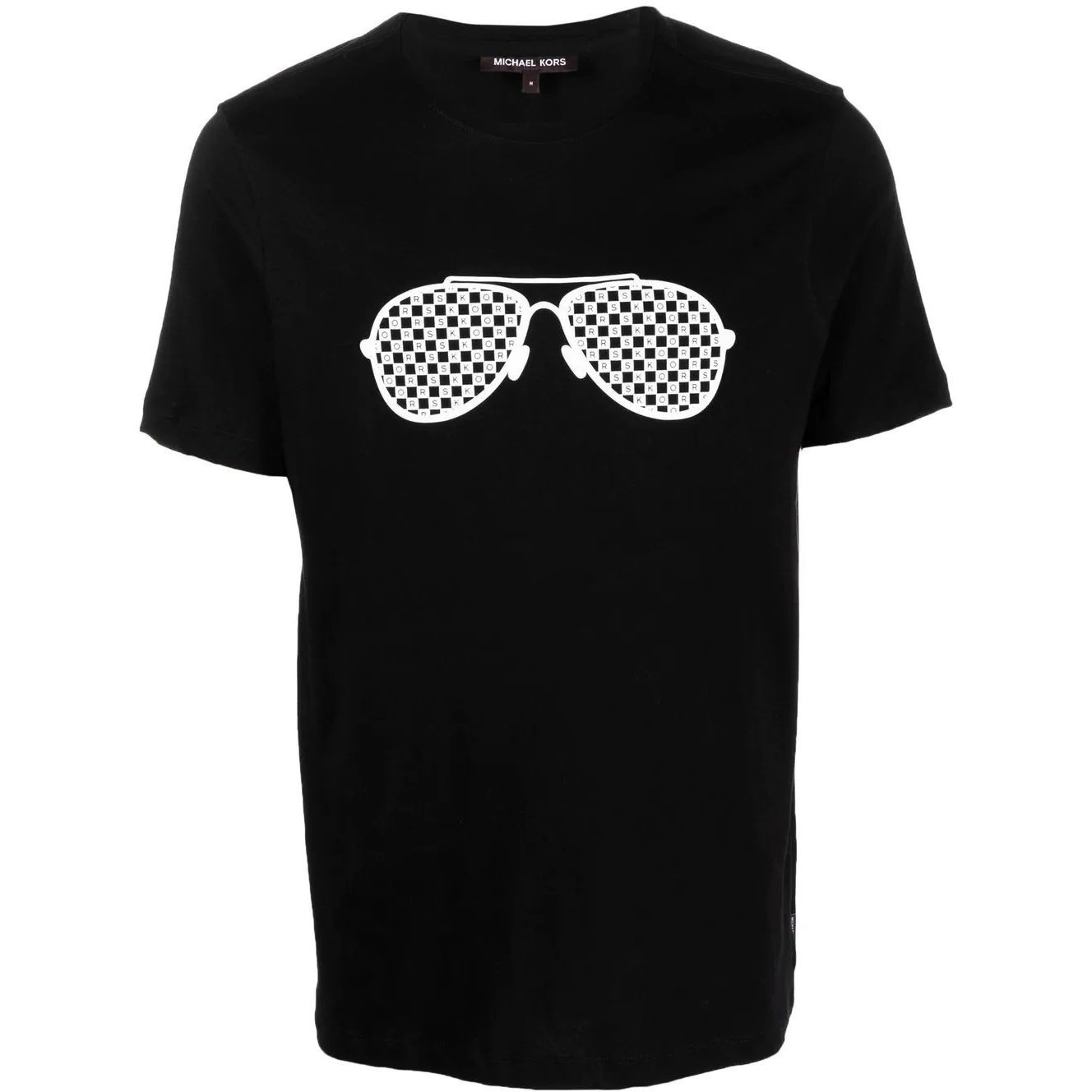 MICHAEL KORS Lengva striukė vyrams, Juoda, Checker aviator jacket 1