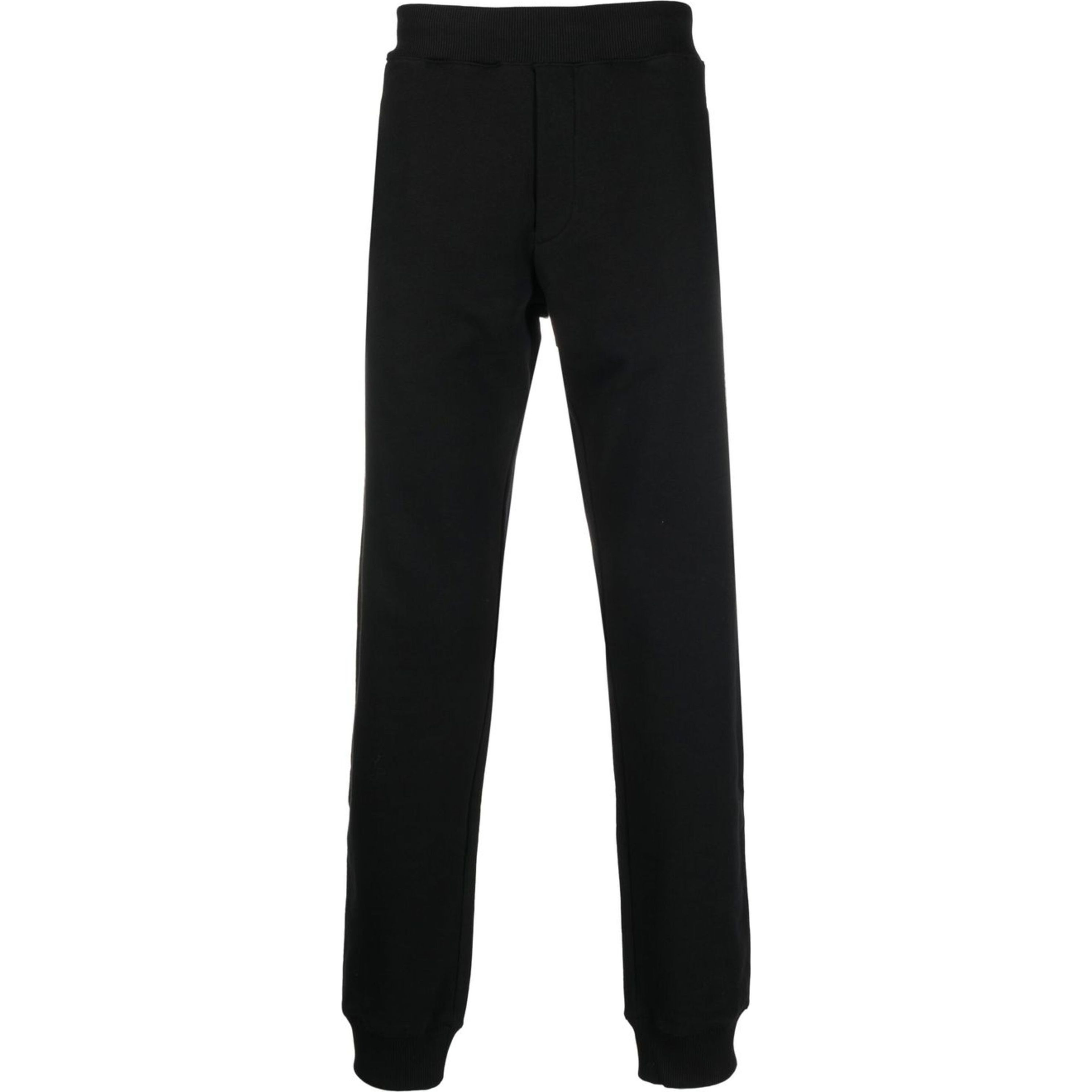 JUST CAVALLI Sportinės kelnės vyrams, Juoda,  round small trousers
