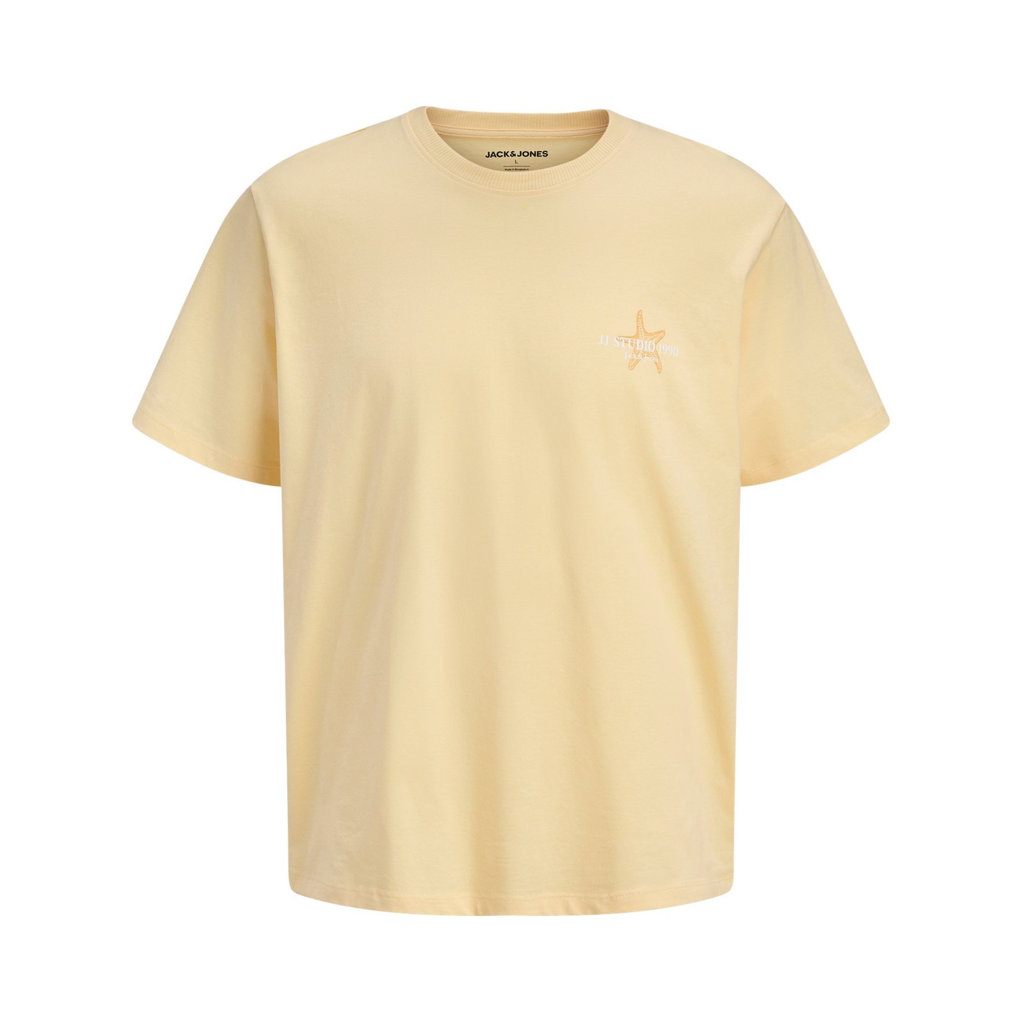 JACK & JONES Marškinėliai vyrams, Geltona, Corals 1