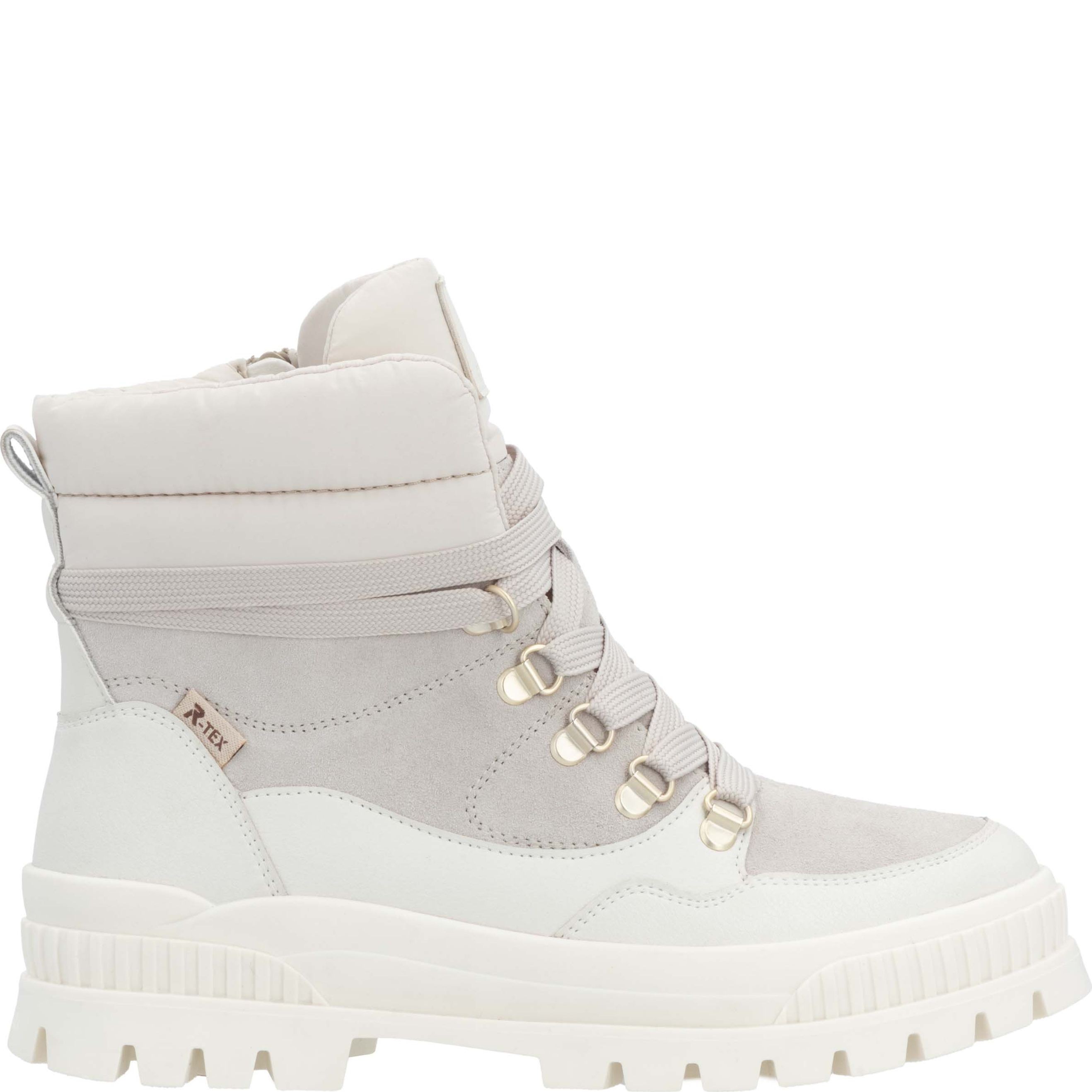 RIEKER EVOLUTION Aulinukai moterims, Balta, Ladies mid height boots 3