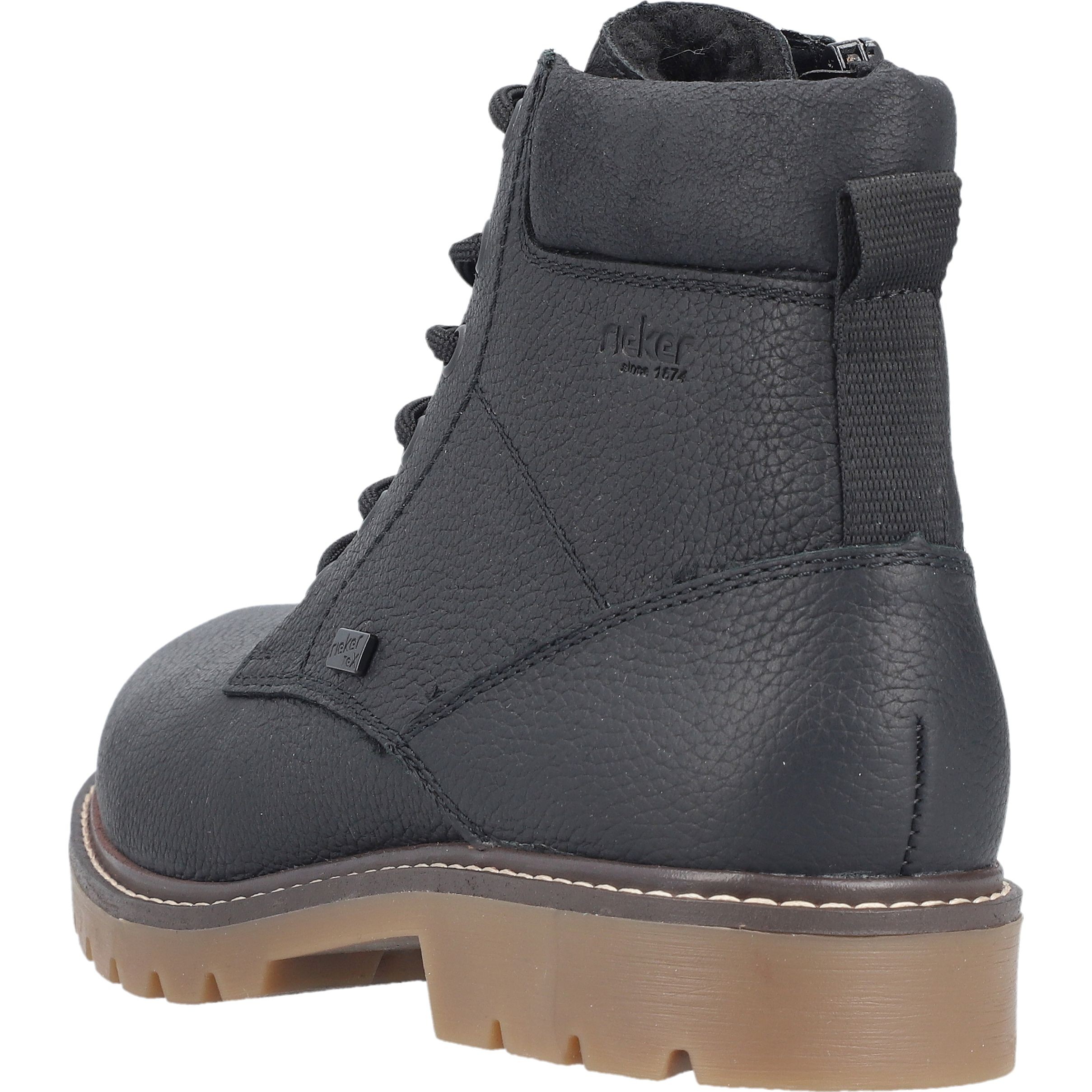 RIEKER Aulinukai vyrams, Juoda, Men's boots 7