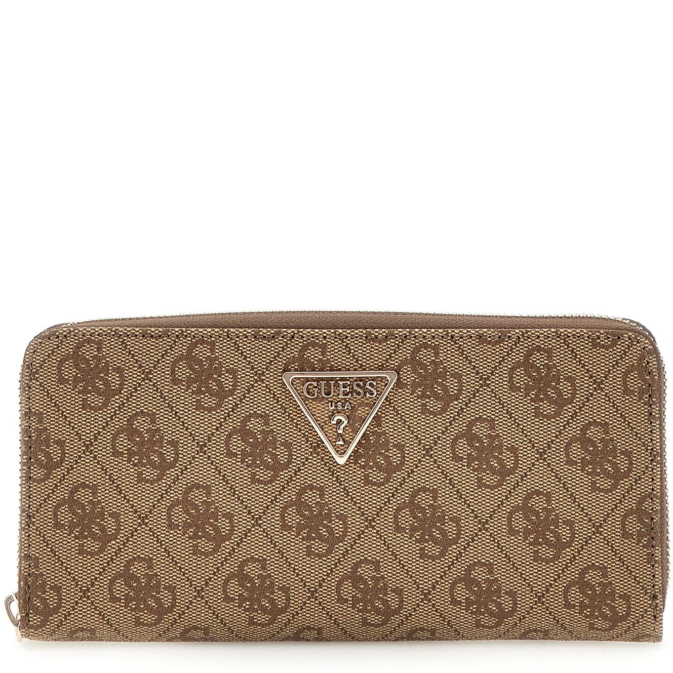 GUESS Piniginė moterims, Smėlio, Laurel wallet 1