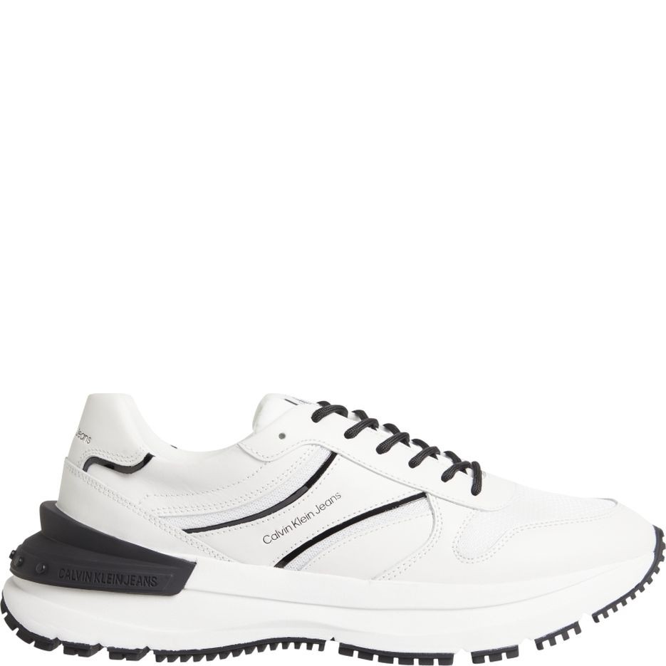 CALVIN KLEIN JEANS Sportiniai bateliai vyrams, Balta, CHUNKY RIBBON 2