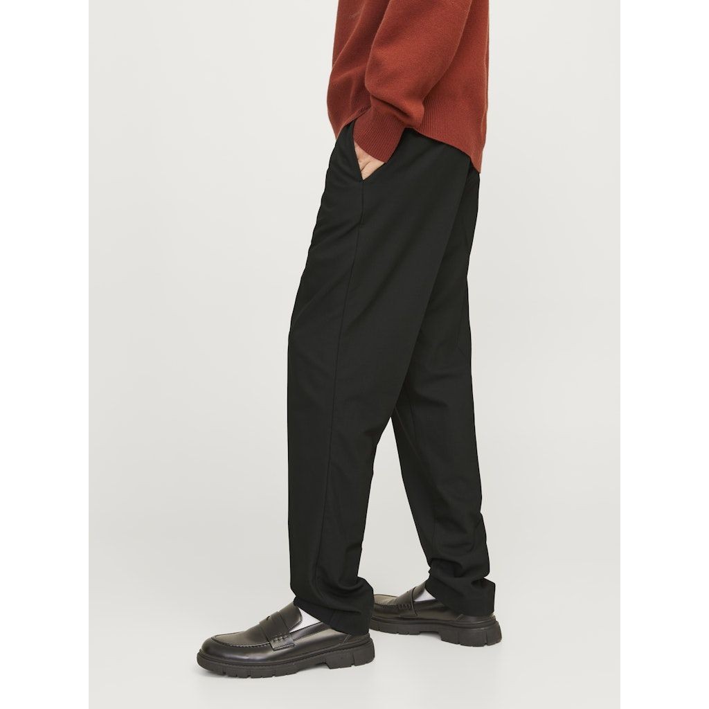 JACK & JONES Formalios kelnės vyrams, Juoda, Stace leo chino 7