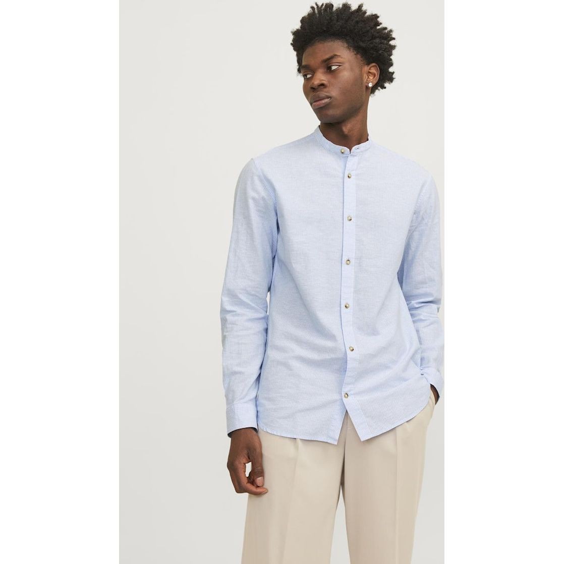 JACK & JONES Marškiniai vyrams, Mėlyna, Jjesummer shirts 2