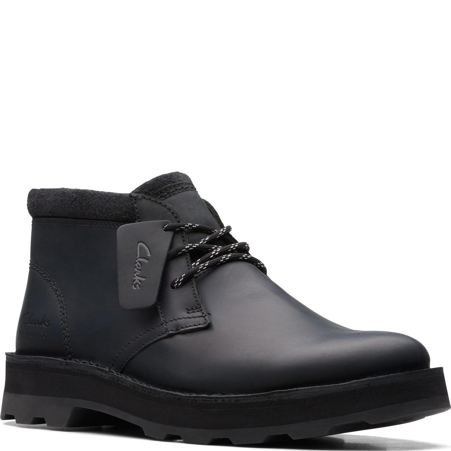 CLARKS Aulinukai vyrams, Juoda, Corston DB WP Booties 1