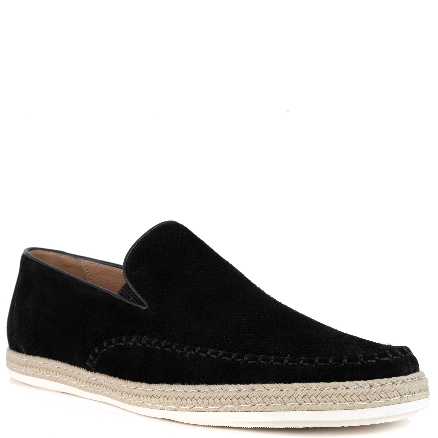 SERGIO MORETTI Mokasinai vyrams, Juoda, Mocasins 1