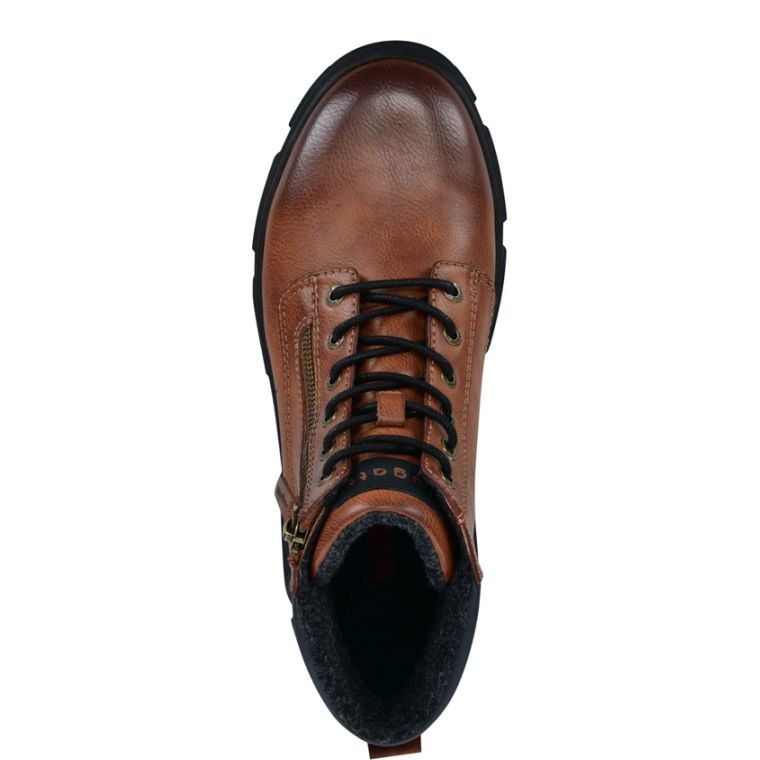 BUGATTI Aulinukai vyrams, Ruda, Booties 7