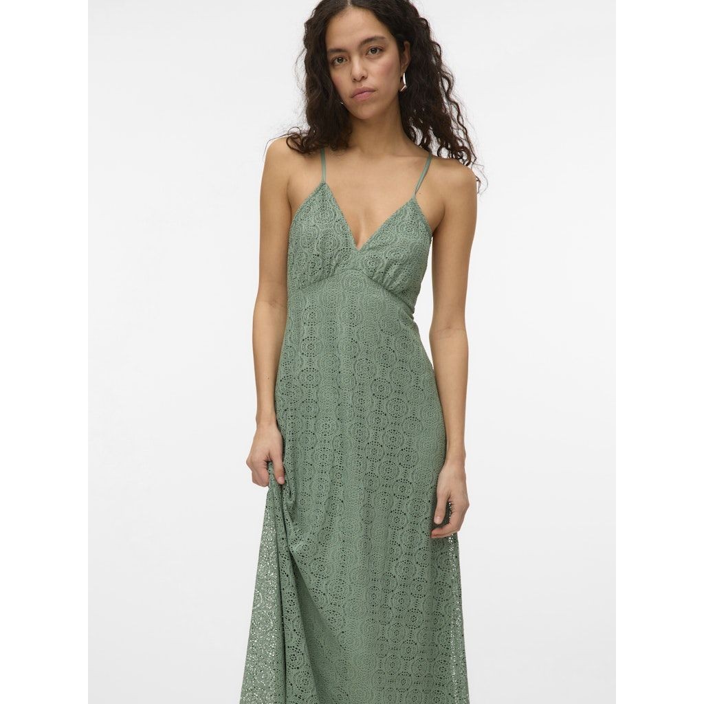 VERO MODA Maxi suknelė moterims, Chaki, Maya singlet dress 4
