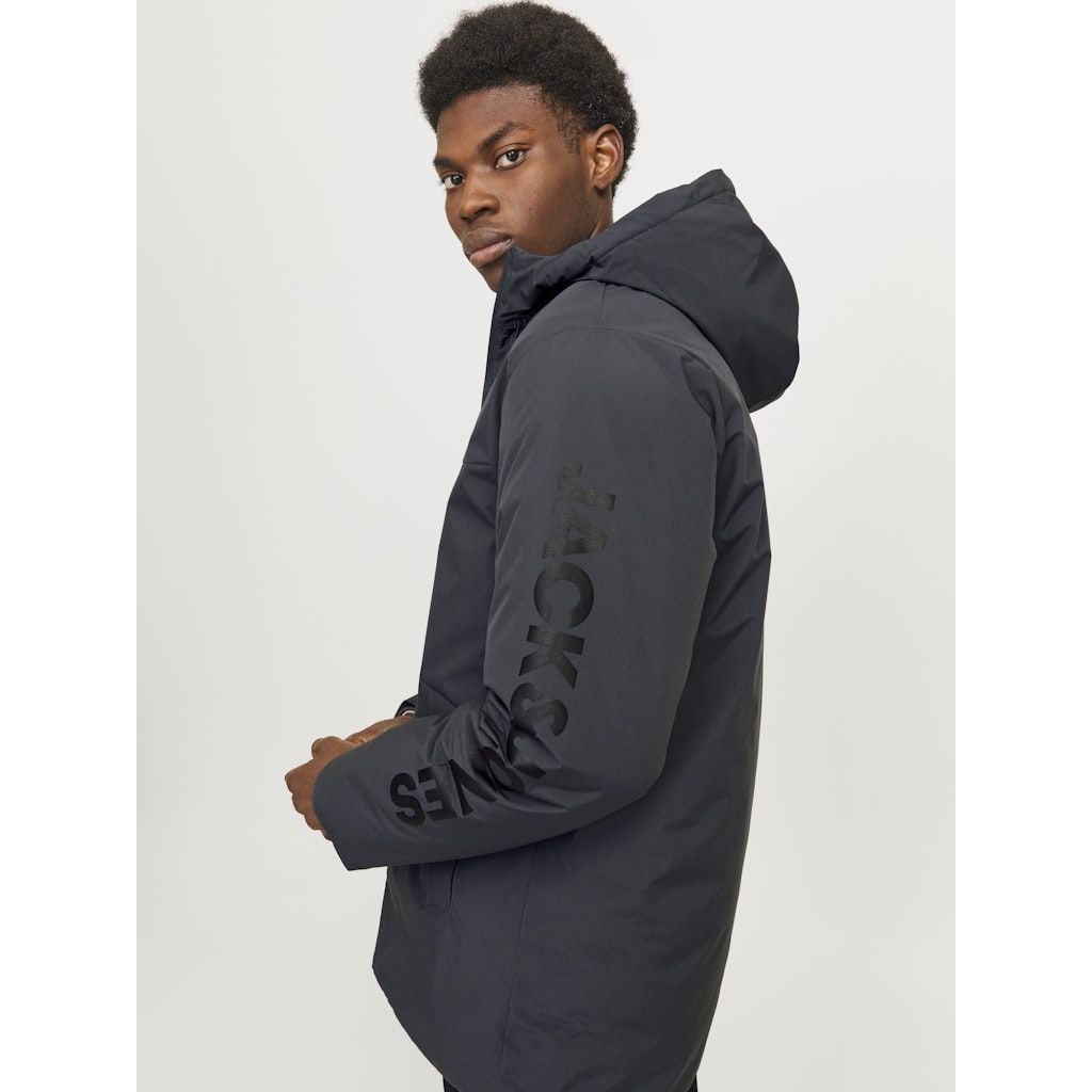 JACK & JONES Pūkinė striukė vyrams, Mėlyna, Payne parka jacket 6