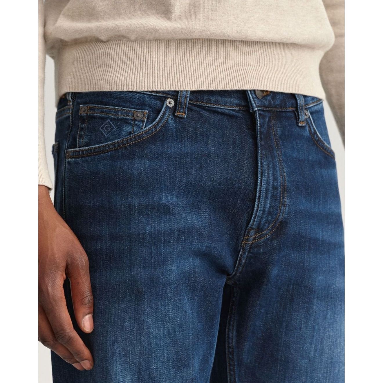 GANT Džinsai - vyrams, Mėlyna, ARLEY GANT JEANS 4