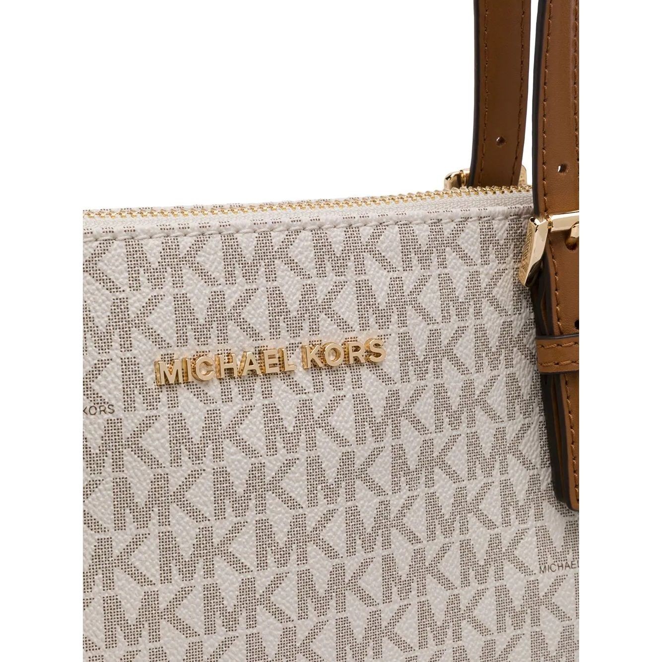 MICHAEL KORS Pirkinių krepšys moterims, Balta, Top-zip tote bag 3