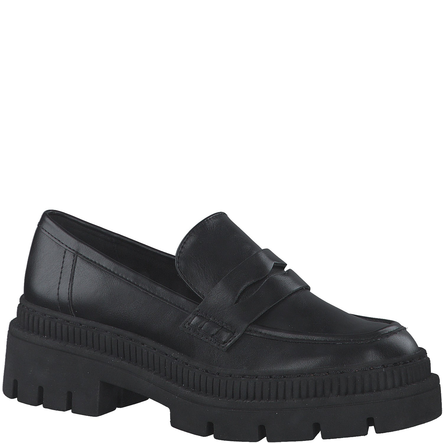 MARCO TOZZI Loaferiai moterims, Juoda, LOAFERS 1