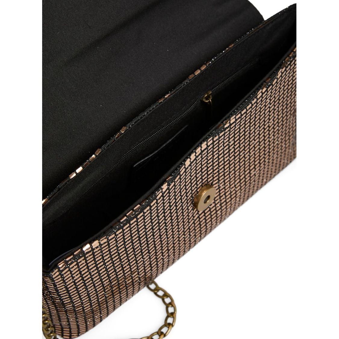 PIECES Rankinė per petį moterims, Auksinė, Nitter sequins cross body 3