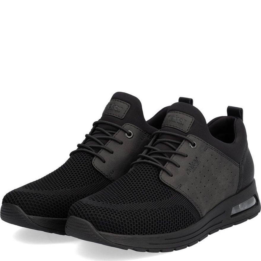 RIEKER Laisvalaikio bateliai vyrams, Juoda, Men's shoes 7